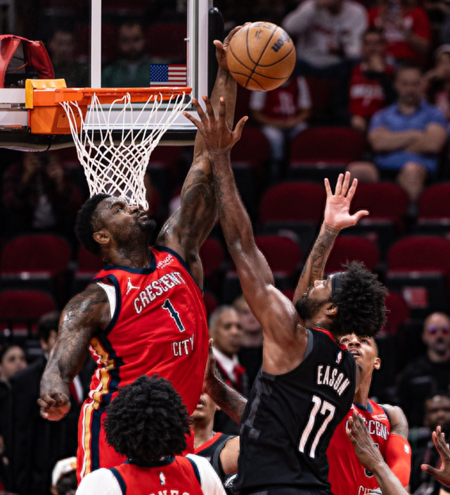 杜兰特准绝杀助火箭逆转鹈鹕 末节崩盘险遭翻盘